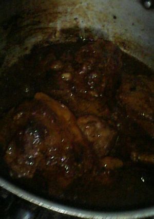 Una foto de Asado en naranja
