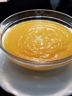 Una foto de Puré de calabaza
