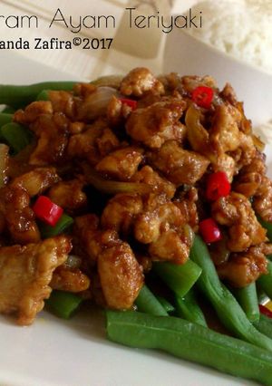 Foto resep Buncis Siram Ayam Teriyaki