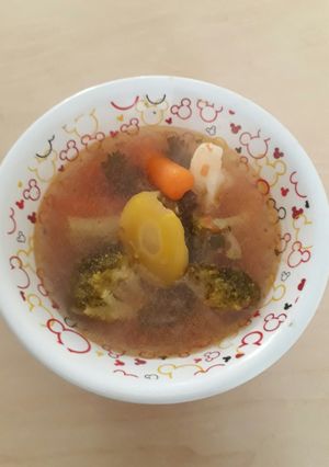 Una foto de Sopa de verdura