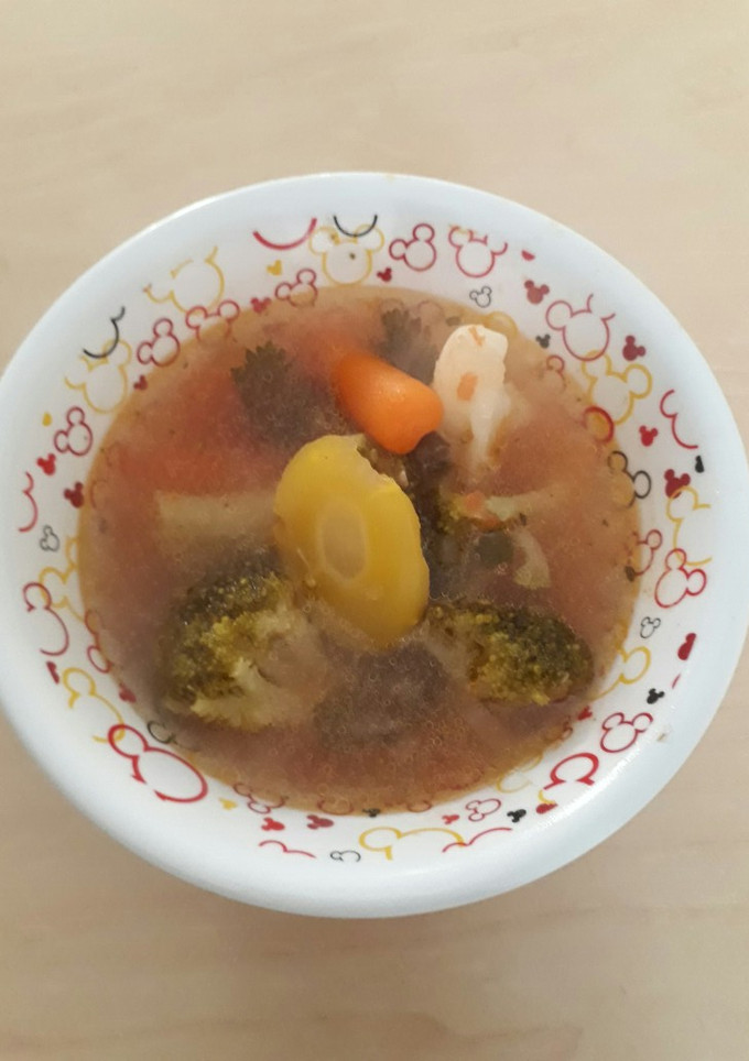 Una foto de Sopa de verdura
