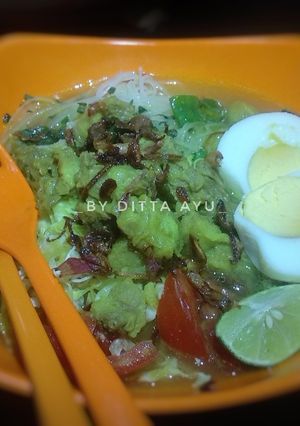 Foto resep Soto tetelan sapi (lemak sapi)
