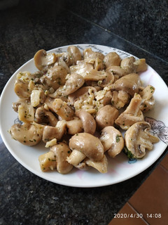Una foto de Champiñones al ajillo en Thermomix