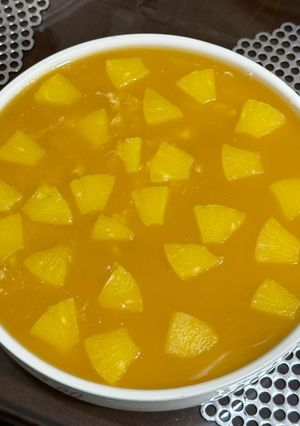 صورة لوصفة كيكة الاناناس الباردة