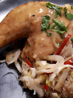 Una foto de Pollo Horneado