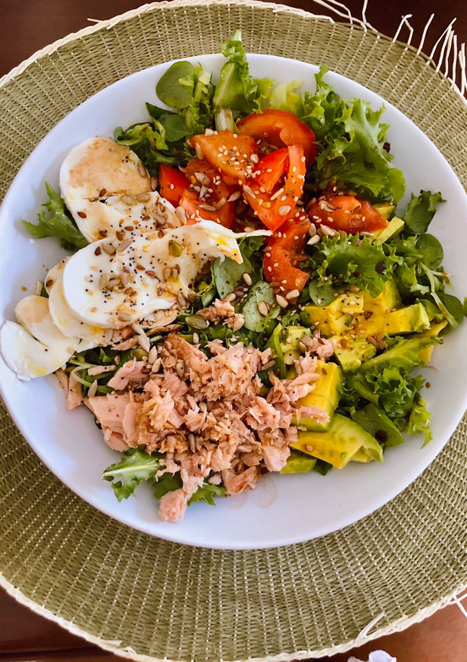 Una foto de Ensalada mix a mi manera
