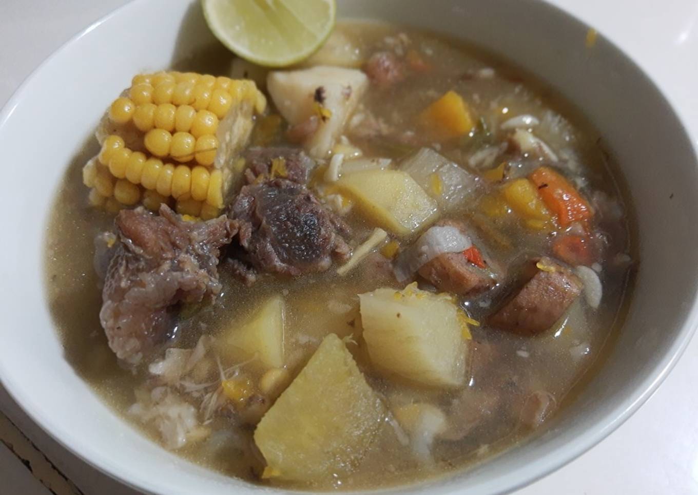 Ajiaco a lo Bendecido