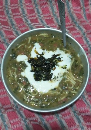 عکسی از دستور آش رشته مامان پز