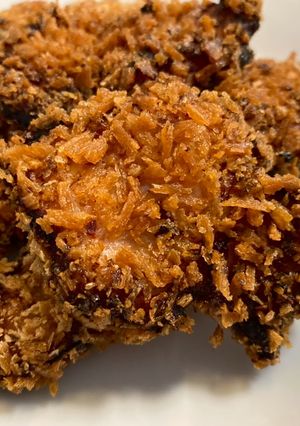 Una foto de Nuggets pavo/ pollo marinado a la mostaza