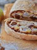 Strudel di mele e pere senza zucchero