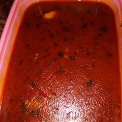 A picture of Ogbolo soup.
