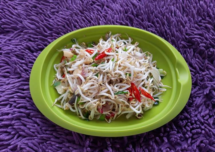 Resep Tumis Taoge Ikan Jambal, Bikin Ngiler