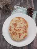Naan Sourdough Garlic Bread