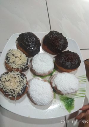 Foto resep Donat Tanpa Kentang #masakditahunbaru #tantanganakhirtahun