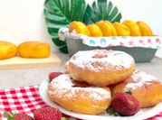Gambar donat kabocha