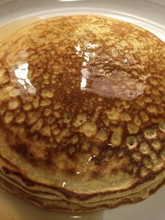 Una foto de Pancakes de banano
