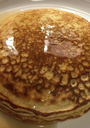 Una foto de Pancakes de banano