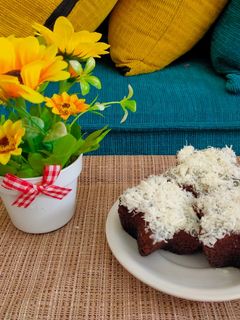 Foto resep Brownies Kukus Simple Tanpa Mixer Takaran Sendok