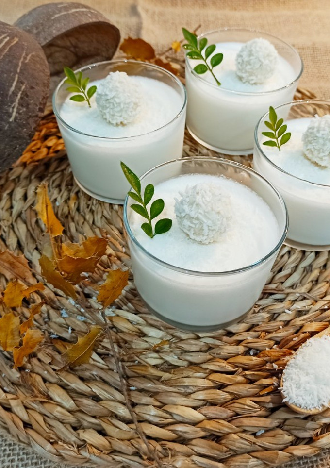Una foto de Mousse de coco 🥣🥥