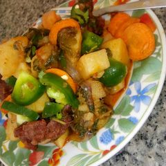 A picture of Potatoes porridge.