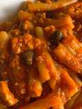 Caserecce con Ragù di Pesce Spada