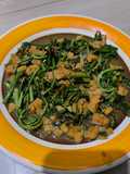 Tumis Daun Pakis & tempe