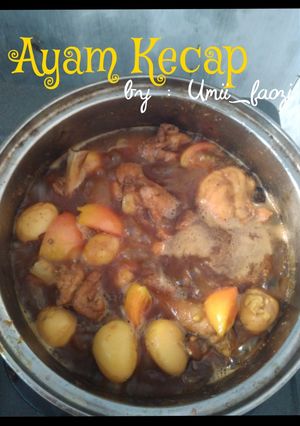 Foto resep Ayam Kecap Kuah