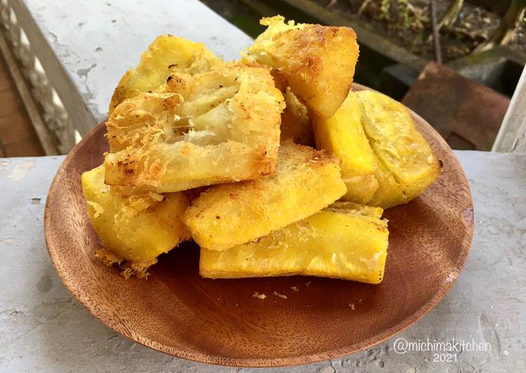 Resep Terbaru Singkong Goreng Bumbu Merekah / Fried Cassava Enak Bergizi