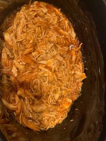 Easy Steps to Prepare Recipe Juicy crockpot BBQ chicken that is  Makes Drooling, Perfect}
