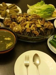 صورة لوصفة ورق عنب وكوسا بالحامض