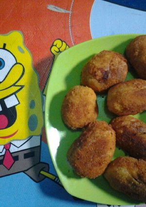 Foto resep Roti Goreng isi Kornet