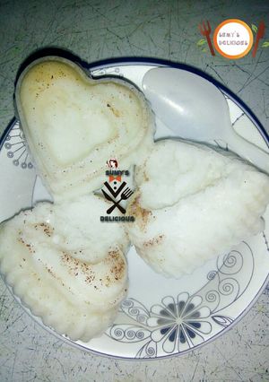 A picture of Coconut ice cube.