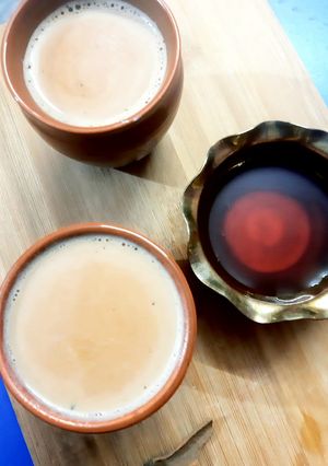 খেজুর গুড়ের চা(jaggery tea recipe in bengali) রেসিপির প্রধান ছবি