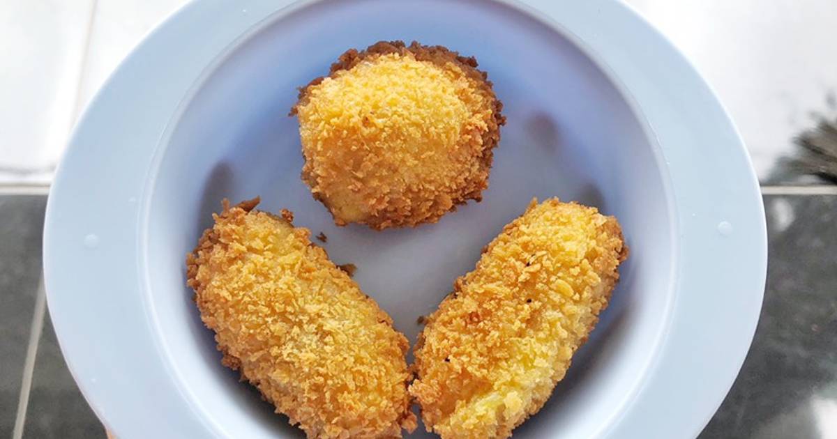 Resep Kroket Kentang Daging Sapi (Finger Food MPASI) oleh Riski Agustin