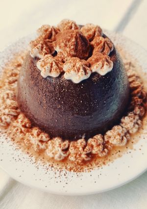Foto di Budino al cacao con yogurt alla greca