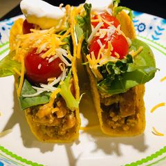 A picture of Turkey 🦃 Tacos.