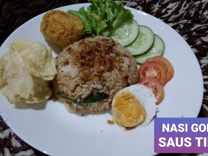 Ini dia! Resep bikin Nasi Goreng Daging Saus Tiram dijamin nagih banget