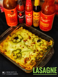 A picture of Lasagna.