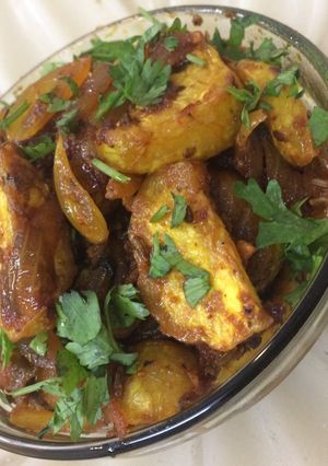A picture of Dry tinda.