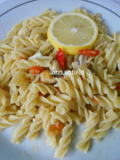 Foto resep Fish Fusilli #pr_pasta