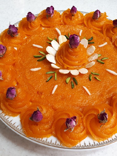 عکسی از دستور حلوا هویج