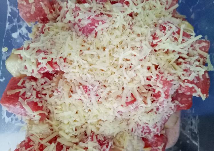 Bagaimana Menyiapkan Salad buah semangka + pir Anti Gagal