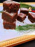 Healthy Ginger bread Brownie, Eggless