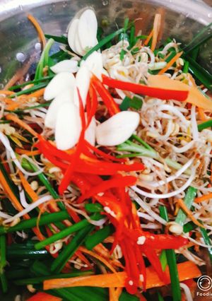 Hình của món Dưa giá.