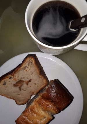 Una foto de Budín de banana