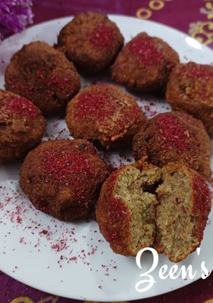 A picture of Homemade Chickpeas Falafel.