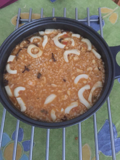 Una foto de Arroz caldoso de pescado