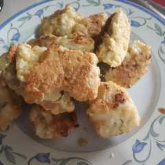 A picture of Tortitas de coliflor.
