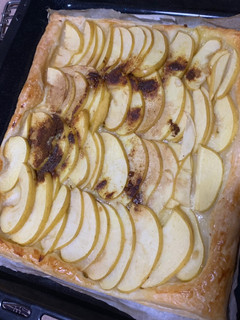 Una foto de Manzana con hojaldre facilísimo