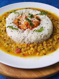 A picture of Jeera rice.